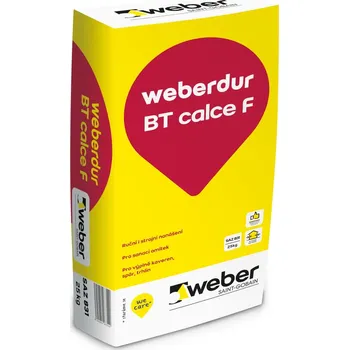 Omítka Omítka opravná weberdur BT calce F 25 kg