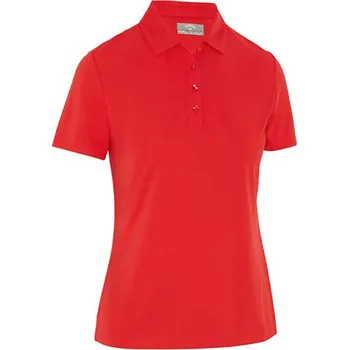 Dámské tričko Callaway Dámské funkční polo tričko CW511 True Red 3XL