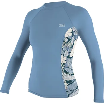 Wakeboard Lycra O'Neill Wms Side Print L/S Rash fade denim/palmen to tropical XL 2025 - Odesíláme do 24 hodin