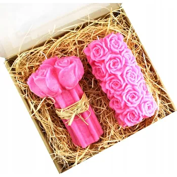 Svíčka Dekorativní parafinová svíčka bez vůně Drobo 2 ks