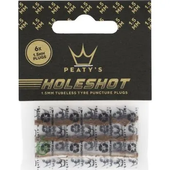 Duše na kolo PEATYS Knoty PEATY'S HOLESHOT SADA NÁHRADNÍCH KNOTŮ (6X 1.5MM) - Uni