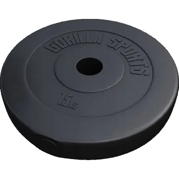 Gorilla Sports Bitumenová Závaží 15 kg