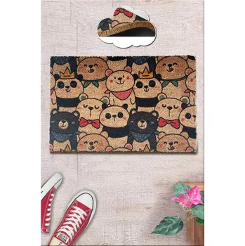 Rohožka ASIR Kokosová rohož BOORISH s medvídky