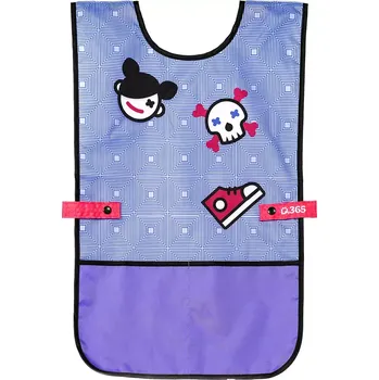 Dětská zástěra Zástěrka na výtvarnou výchovu pončo Funny