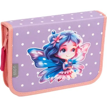 Penál Školní penál jednopatrový Fairy