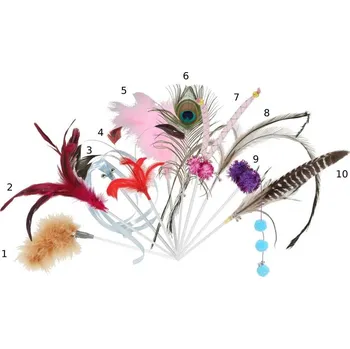 Hračka pro kočku Mávátko malé 25 cm