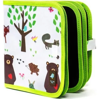 omalovánky Jaq Jaq Bird Kreslící knížka s křídami Lesní zvířátka