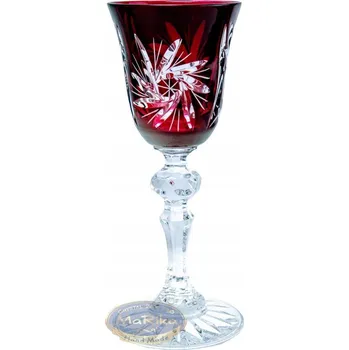 Sklenice Rubínové křišťálové skleničky na likér 60 ml