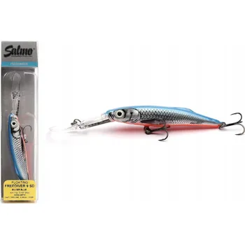 Umělá nástraha SALMO - Freediver super deep runner - 9 cm silver blue shad