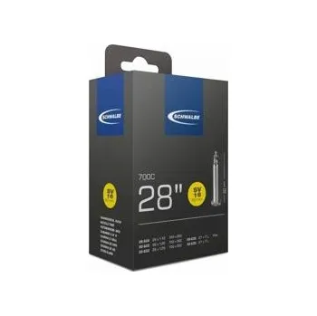 Duše na kolo Schwalbe duše 28" SV16 60 mm 28/32-622/630 galuskový ventilek 7343