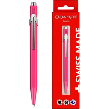 Propiska automatická modrá Caran d'Ache