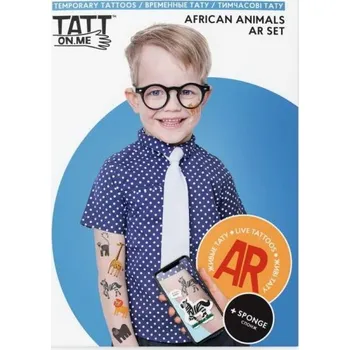 Tetování TATTonMe Živé tetovačky Africká zvířata