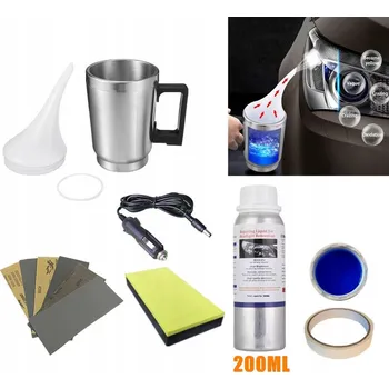 Konvice na čaj SADA PRO REGENERACI OPRAVY REFLEKTORŮ LAMP Konvice Tekutina 200 ml