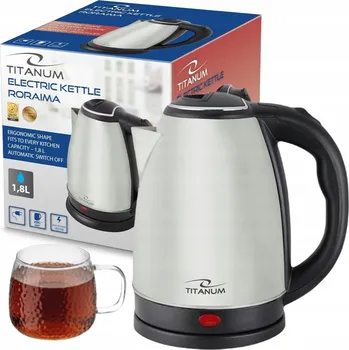 Rychlovarná konvice Elektrická konvice Esperanza RORIMA 1800 W 1,8 l stříbrná/šedá