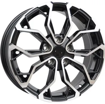 Alu kolo Alu kola Racing Line XF260, 17x7 5x114.3 ET43, černá + leštění