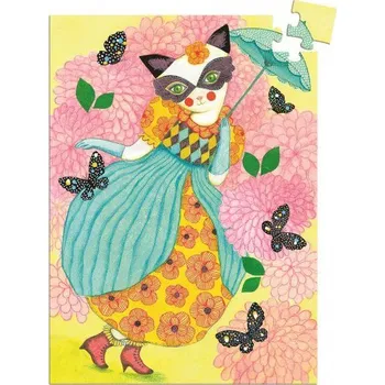 Puzzle Djeco Mini puzzle Slečna Tigri