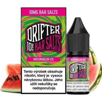 vaporizér Liquid Drifter Bar Salts Watermelon Ice 10ml (10mg)
