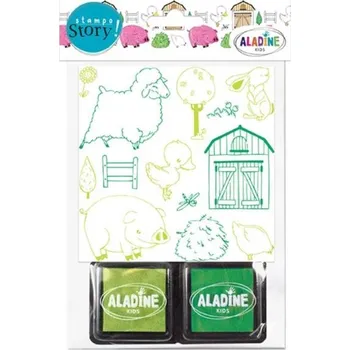 Dětské razítko AladinE Razítka StampoStory - Farma