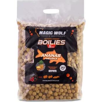 Boilies MAGIC WOLF BOILIES ANANAS 5KG - 24 mm