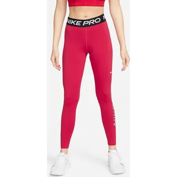 Dámské legíny Tréninkové legíny Nike Pro Mid-Rise Graphic Tight, velikost M