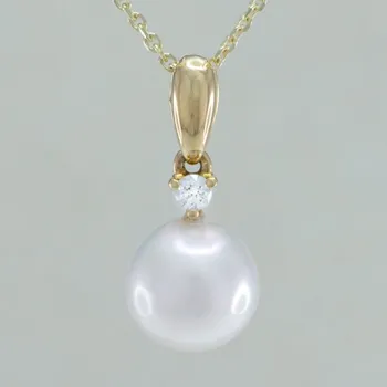 Přívěsek Perlový přívěsek Mao Akoya