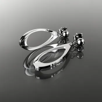 Náušnice Ocelové náušnice č. 1020