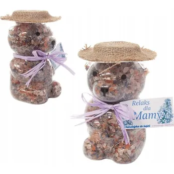 Koupelová sůl Svátek matek Sůl do koupele medvídek levandule Lublin