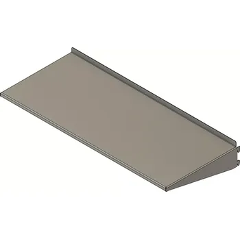 police Nástěnná police s lemem 70x30