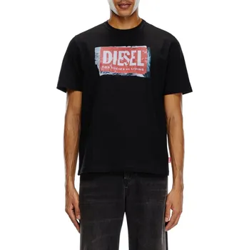 Pánské tričko TRIČKO DIESEL T-ADJUST-Q6 T-SHIRT BLACK 1