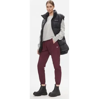 Dámské kalhoty Reebok Teplákové kalhoty Classics Franchise IL4627 Bordó Relaxed Fit M