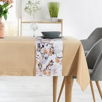 ubrus UBRUS ANITA5 SADA 140X260 CM, 33X260 CM VZOROVANÝ