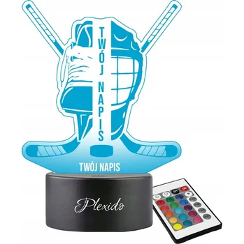 Lampička Noční lampa Plexido vícebarevná