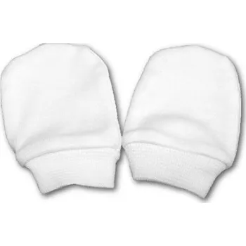 Kojenecký overall NEW BABY Rukavičky pro novorozence bílé - vel. 56 (0-3m)