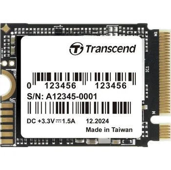 Interní pevný disk TRANSCEND SSD 310S 512GB, M.2 2230, PCIe Gen4x4, NVMe, černá