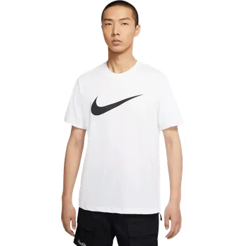 Pánské tričko s krátkým rukávem Nike Sportswear Icon Swoosh bílé