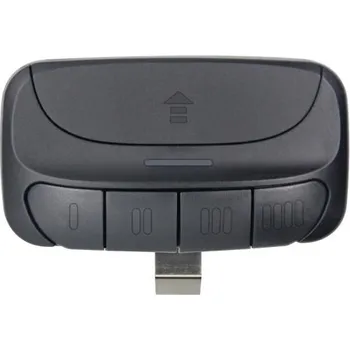 Dálkové ovládání pohonu Delmar P04, montáž na sluneční clonu