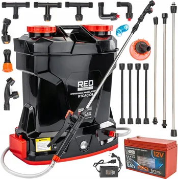 Postřikovač Akumulátorový postřikovač RED TECHNIC 20 l