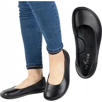 Dámské lodičky BAREFOOT Dámské Lodičky minimalistické nazouvací 1771POL černé 40