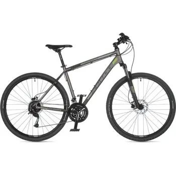 Author Vertigo 29" matně stříbrné/černé/zelené 2023/24 16"