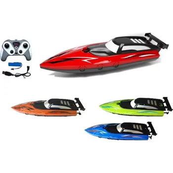 Člun Motorový člun R/C s USB nabíječkou - různé barvy