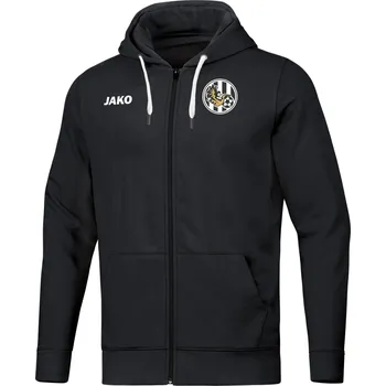 JAKO BASE bunda s kapucí s logem FCHK vel. 4XL, černá