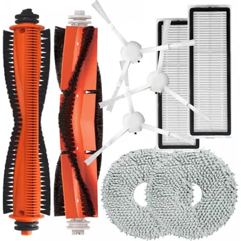 Sada příslušenství pro robotický vysavač Kartáče, HEPA filtry pro DREAME/XIAOMI S10/X10/X20 Plus a mopy 9ks