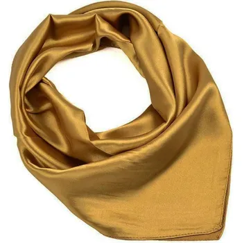 Šátek Šátek saténový 63sk001-13 - zlatý