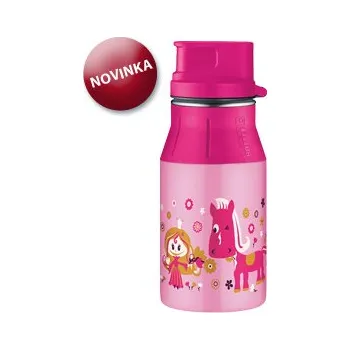 Láhev Alfi Dětská nerezová láhev na pití Little Princess II 0,4l