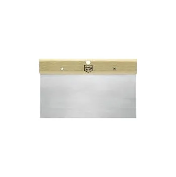 Malířská špachtle Japonská špachtle z nerezové oceli s dřevěnou rukojetí šířka 300 mm