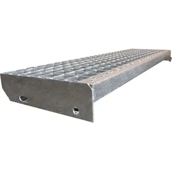 Schodiště Schodišťový stupeň pozinkovaný – 800 x 305 mm