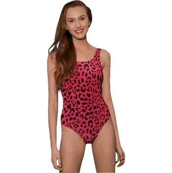 Dámské plavky Plavky Femi Stories bikini dvoudílné, velikost L, květiny a listy