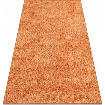 Koberec KOBEREC JEDNOBAREVNÝ BEZ VZORU oranžový do OBÝVÁKU LOŽNICE 300x450 cm