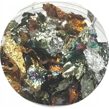 Fólie na zdobení nehtů Zlatá fólie pro dekorace hliníková ozdoba