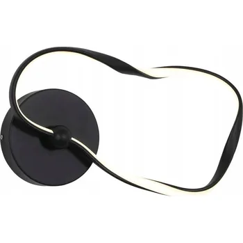 Nástěnné svítidlo Nástěnné svítidlo Italux černé s integrovaným LED zdrojem 20 W